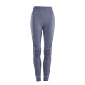 2020 JIEJIN High Waist Factory Price Solid Color Fashion Seamless Mature Women Leggings Seamless Gym Legging